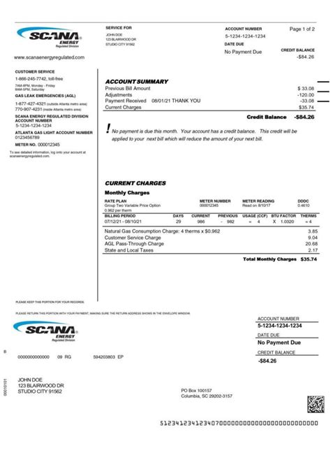 scana bill pay.